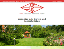 Tablet Screenshot of gartenbau-stahnsdorf.de